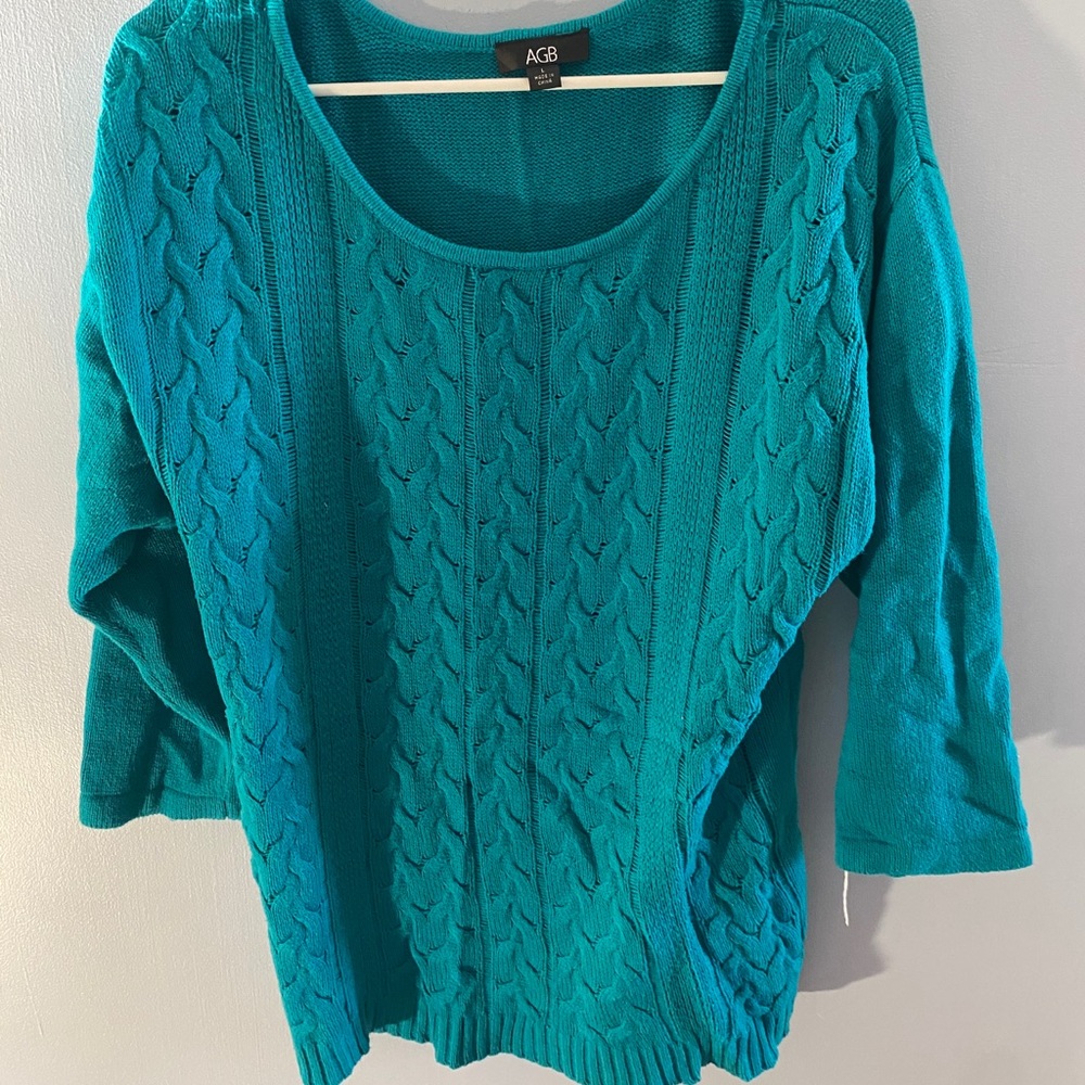 AGB Teal Sweater
